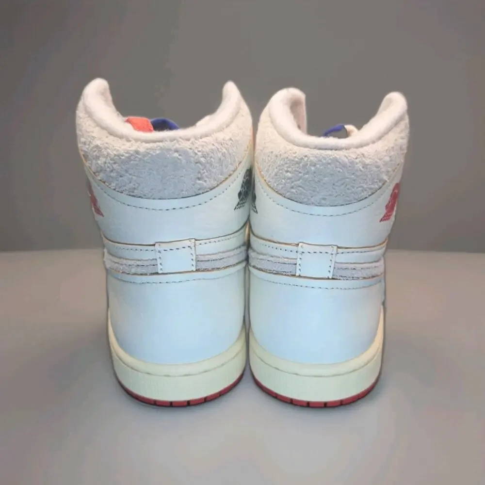 Size 7 - Air Jordan 1 Retro OG High Rare Air - Sail Cinnabar W